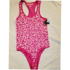 Baby Doll Pink Leopard Bodysuit 